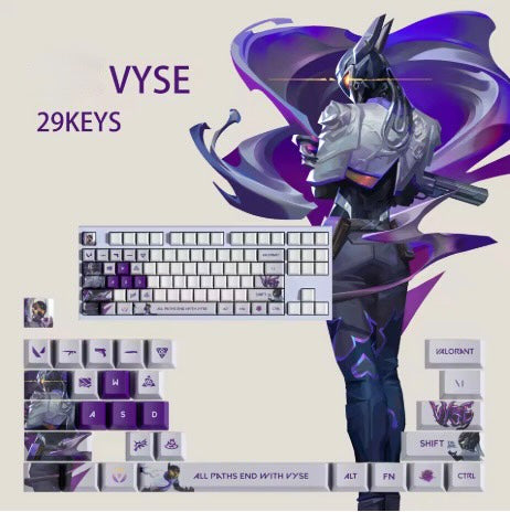 Fan Made - Vyse Keycaps – Limited Edition (29/14 Keys)