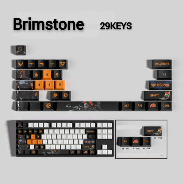 Fan Made - Brimstone Keycaps – Limited Edition (29/14 Keys)