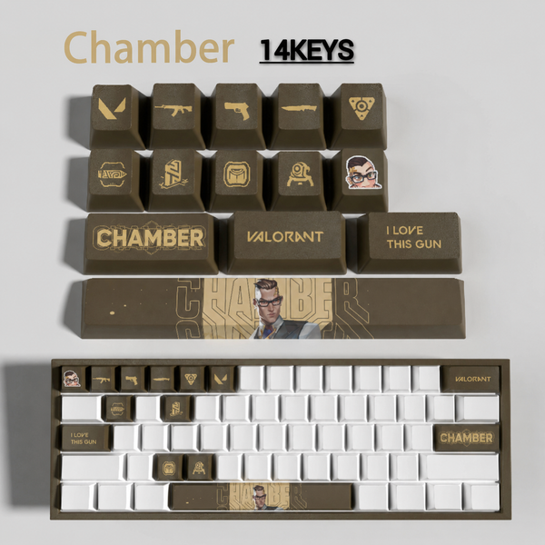 Fan Made - Chamber Keycaps – Limited Edition (29/14 Keys)