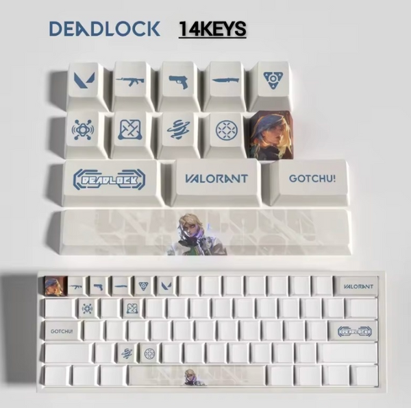 Fan Made - Deadlock Keycaps – Limited Edition (29/14 Keys)