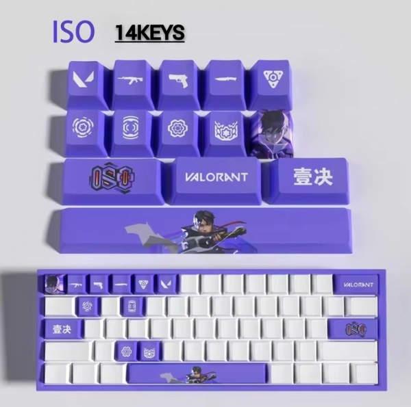 Fan Made - Iso Keycaps – Limited Edition (29/14 Keys)