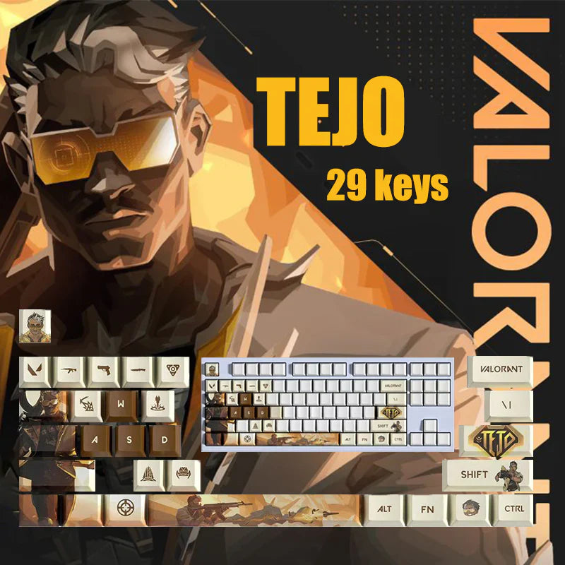 Fan Made - Tejo Keycaps – Limited Edition (29/14 Keys)