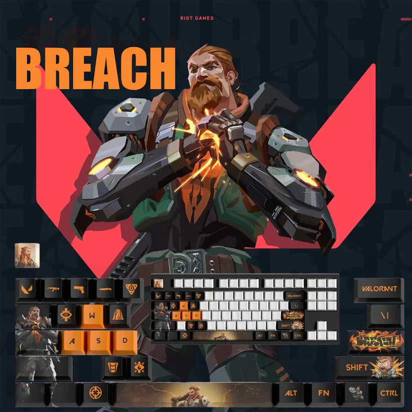 Fan Made - Breach Keycaps – Limited Edition (29/14 Keys)