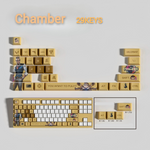 Fan Made - Chamber Keycaps – Limited Edition (29/14 Keys)