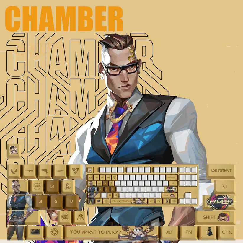 Fan Made - Chamber Keycaps – Limited Edition (29/14 Keys)