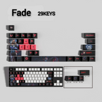 Fan Made - Fade Keycaps – Limited Edition (29/14 Keys)