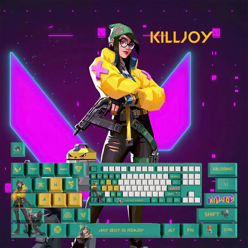 Fan Made - Killjoy Keycaps – Limited Edition (29/14 Keys)