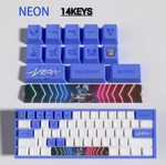 Fan Made - Neon Keycaps – Limited Edition (29/14 Keys)