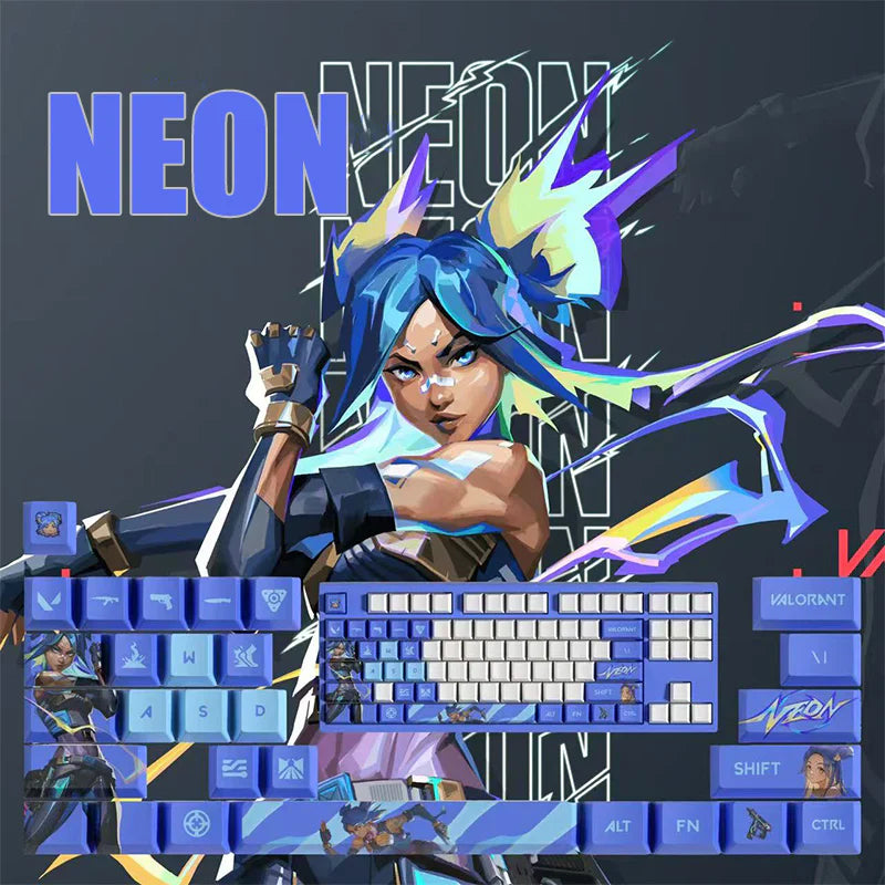 Fan Made - Neon Keycaps – Limited Edition (29/14 Keys)