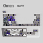 Fan Made - Omen Keycaps – Limited Edition (29/14 Keys)