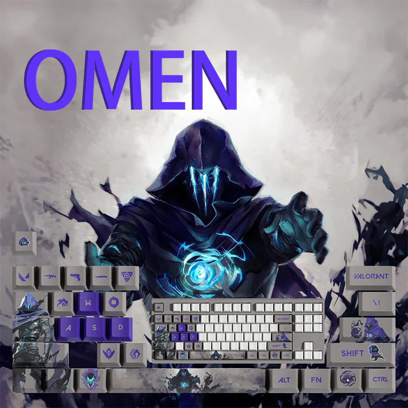 Fan Made - Omen Keycaps – Limited Edition (29/14 Keys)