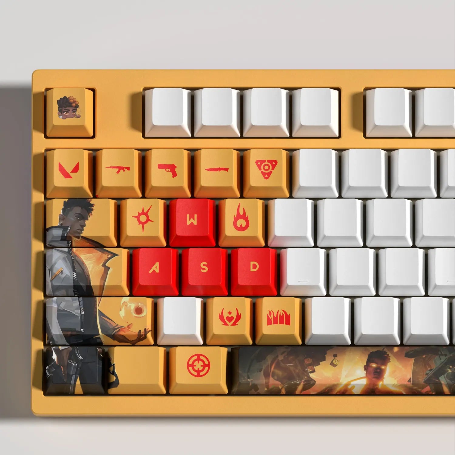Fan Made - Phoenix Keycaps – Limited Edition (29/14 Keys)