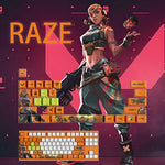 Fan Made - Raze Keycaps – Limited Edition (29/14 Keys)
