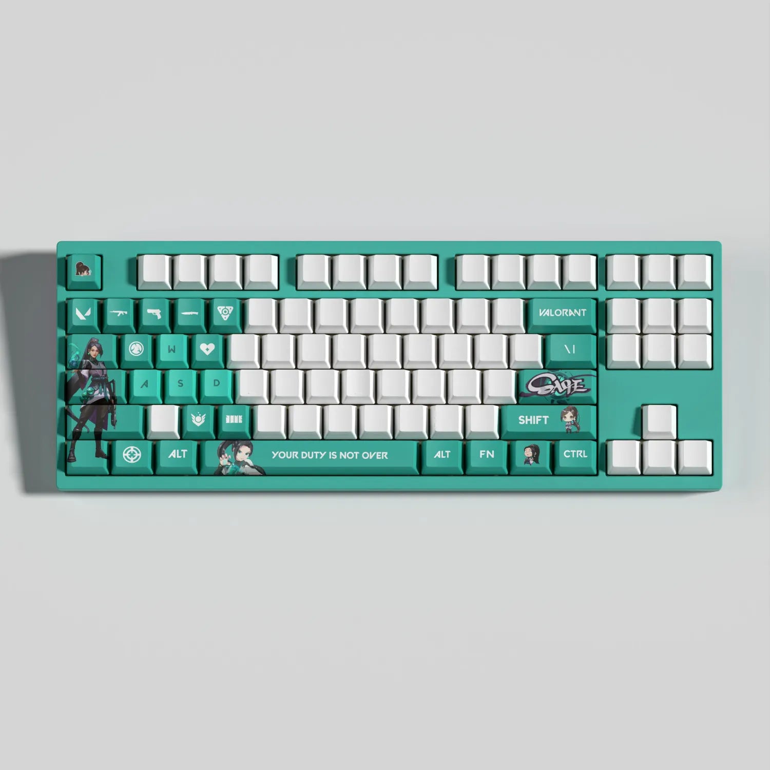 Fan Made - Sage Keycaps – Limited Edition (29/14 Keys)