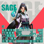 Fan Made - Sage Keycaps – Limited Edition (29/14 Keys)