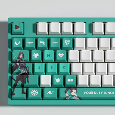 Fan Made - Sage Keycaps – Limited Edition (29/14 Keys)