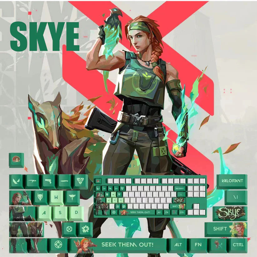 Fan Made - Skye Keycaps – Limited Edition (29/14 Keys)