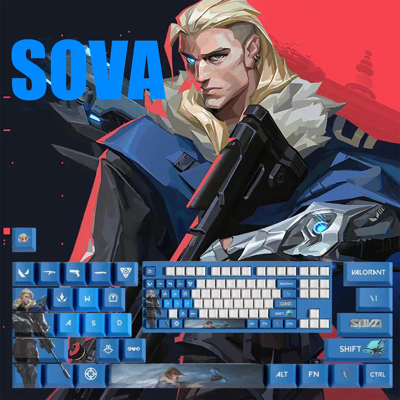 Fan Made - Sova Keycaps – Limited Edition (29/14 Keys)