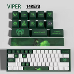 Fan Made - Viper Keycaps – Limited Edition (29/14 Keys)