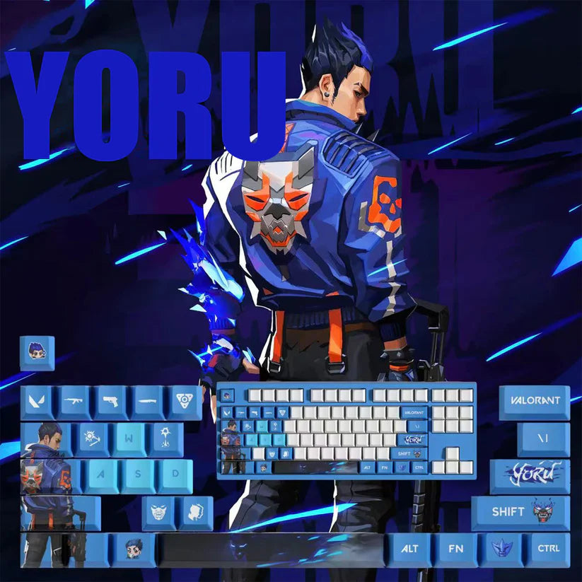 Fan Made - Yoru Keycaps – Limited Edition (29/14 Keys)